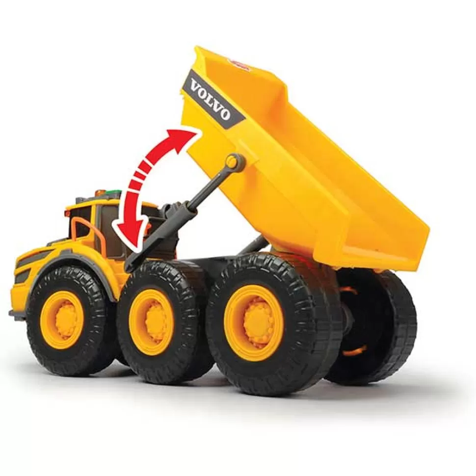Brinquedos Dickie Dickie Caminhao Basculante Volvo Luz E Sons 23Cm< Brinquedos De Camiões