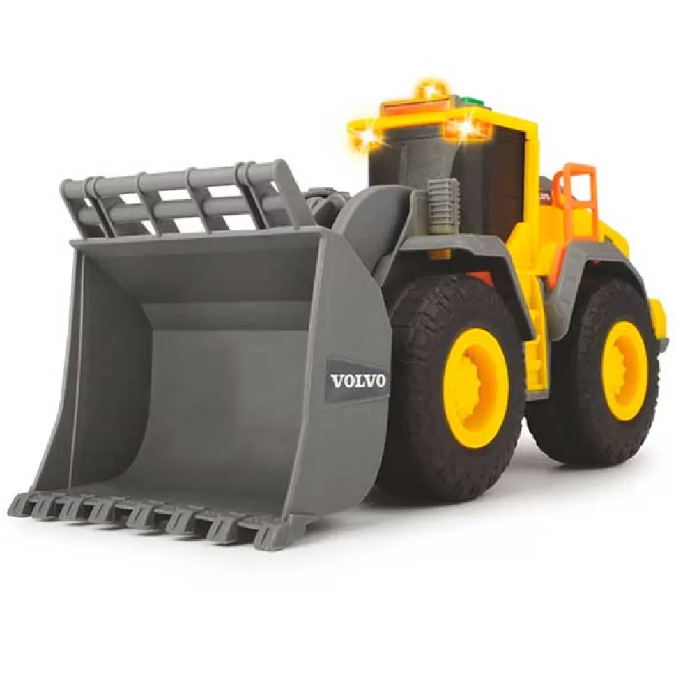 Brinquedos Dickie Dickie Escavadora Pala Com Luz E Sons 23Cm< Brinquedos De Camiões