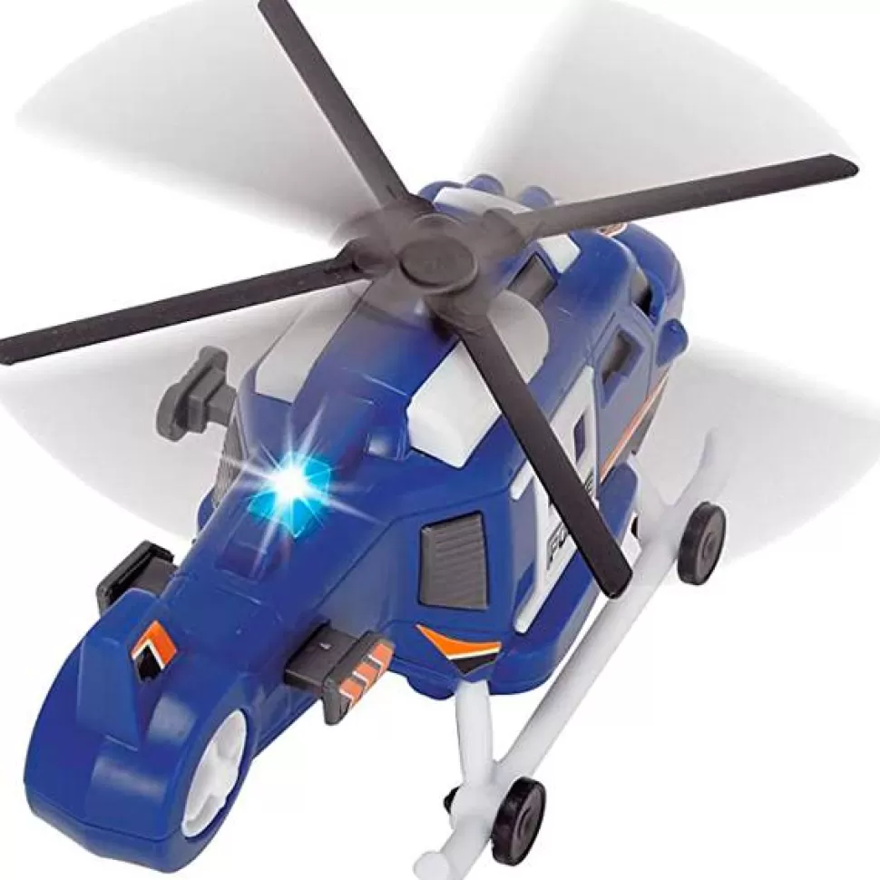 Brinquedos Dickie Dickie Helicopter Police Lights And Sounds 18Cm< Brinquedos De Aviões
