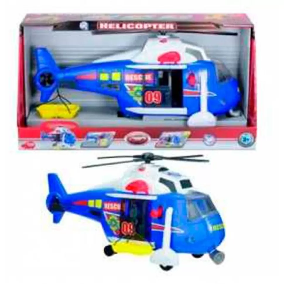 Brinquedos Dickie Dickie Helicoptero De Resgate Luzes E Sons 41Cm< Brinquedos De Aviões