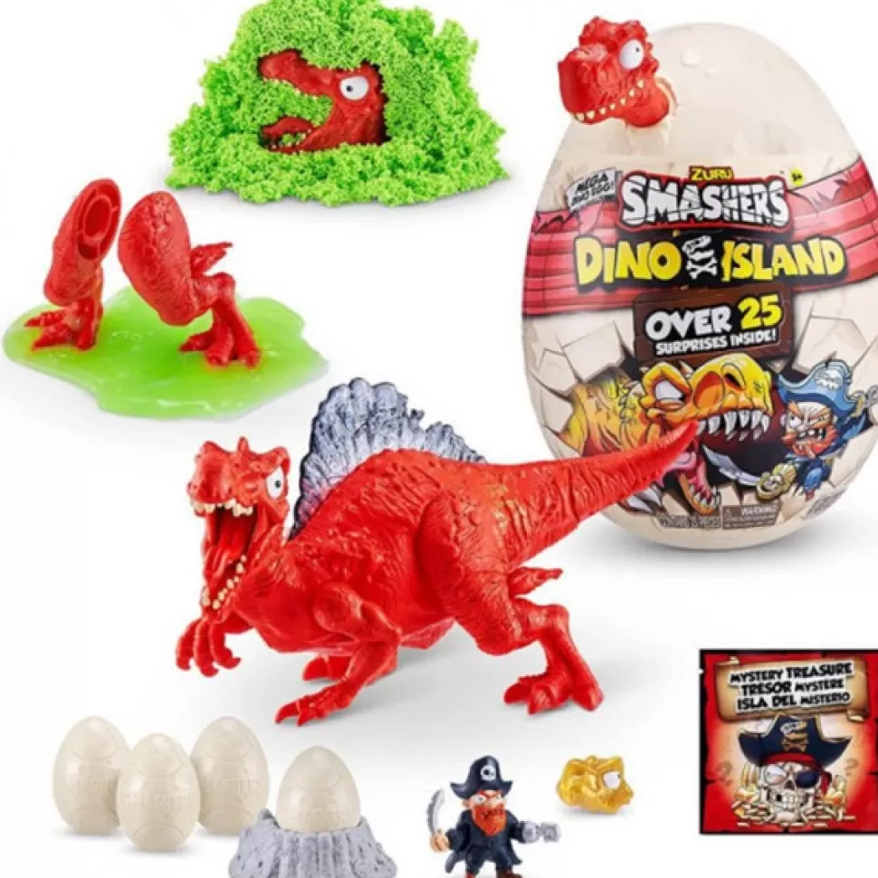 Brinquedos Smashers Dino Island Ovo Gigante Epico< Brinquedos De Slime