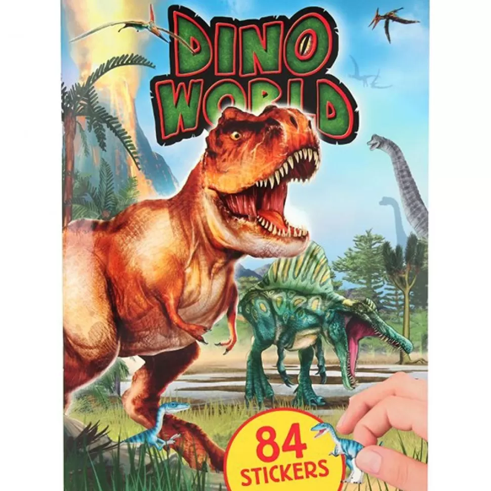 Brinquedos Dino World Dino World Caderno Com Adesivos< Brinquedos De Dinossauros