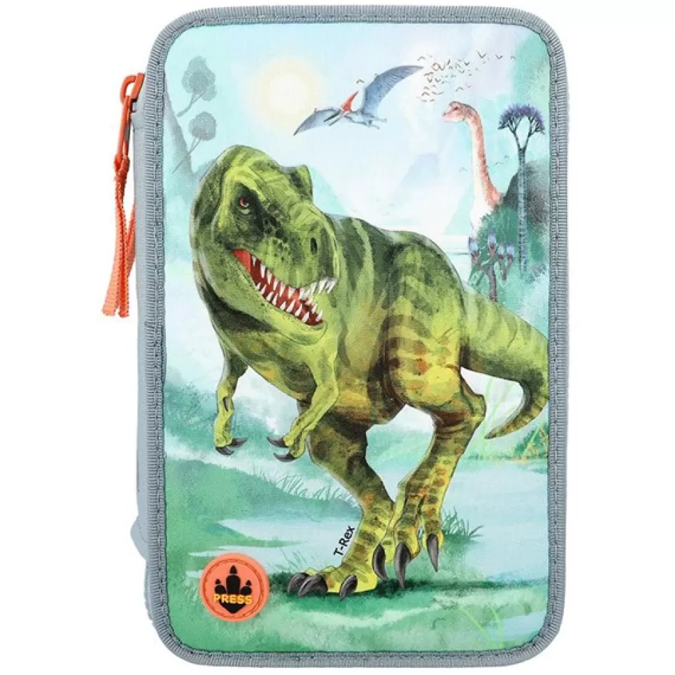 Brinquedos Dino World Dino World Estojo Triplo Led T-Rex< Brinquedos De Dinossauros