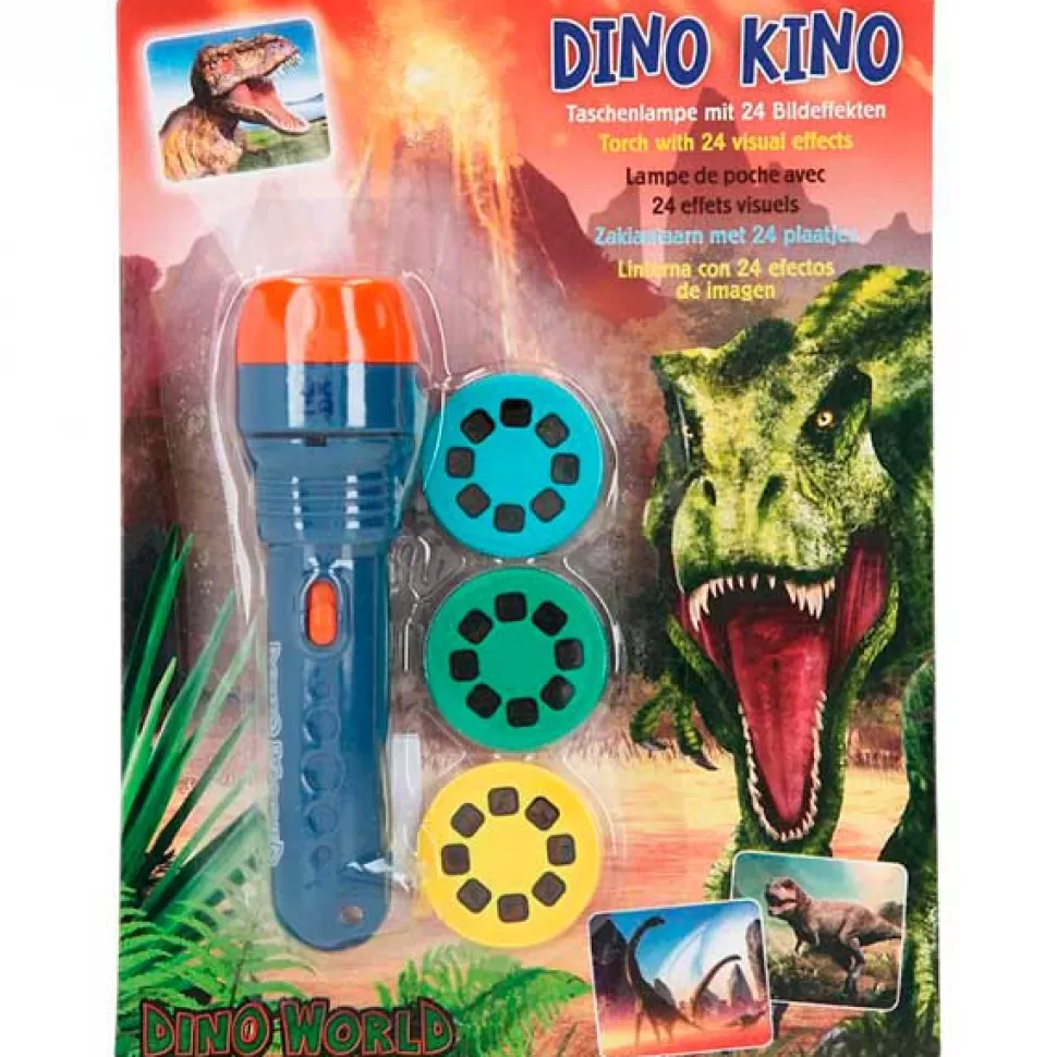 Brinquedos Dino World Dino World Lanterna Com Efeitos De Imagem< Brinquedos De Dinossauros