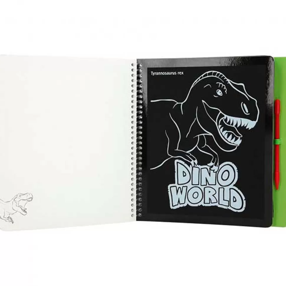 Brinquedos Dino World Dino World Magic Scratch Book< Brinquedos De Dinossauros