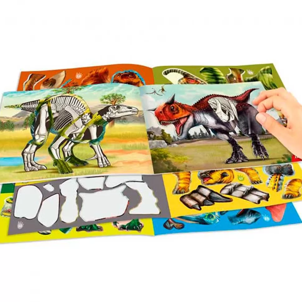 Brinquedos Dino World Dino World Sticker Fun< Brinquedos De Dinossauros