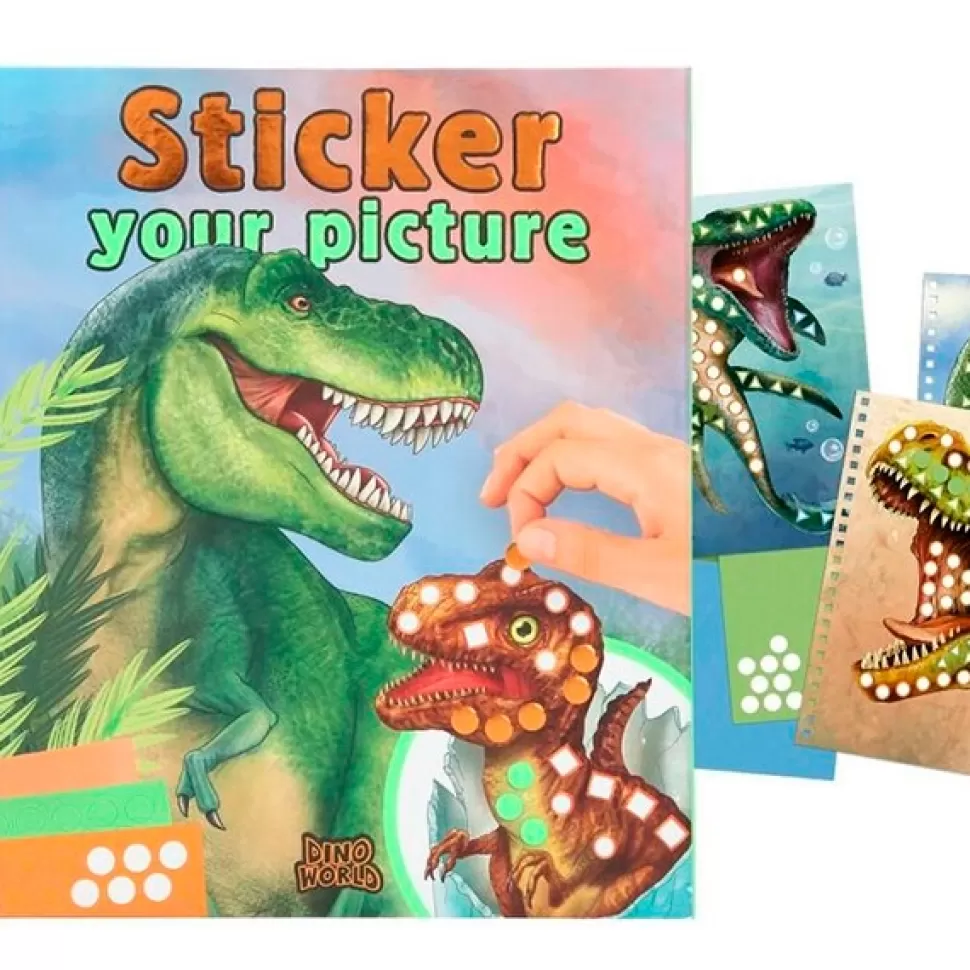 Brinquedos Dino World Dino World Sticker Your Picture< Brinquedos De Dinossauros