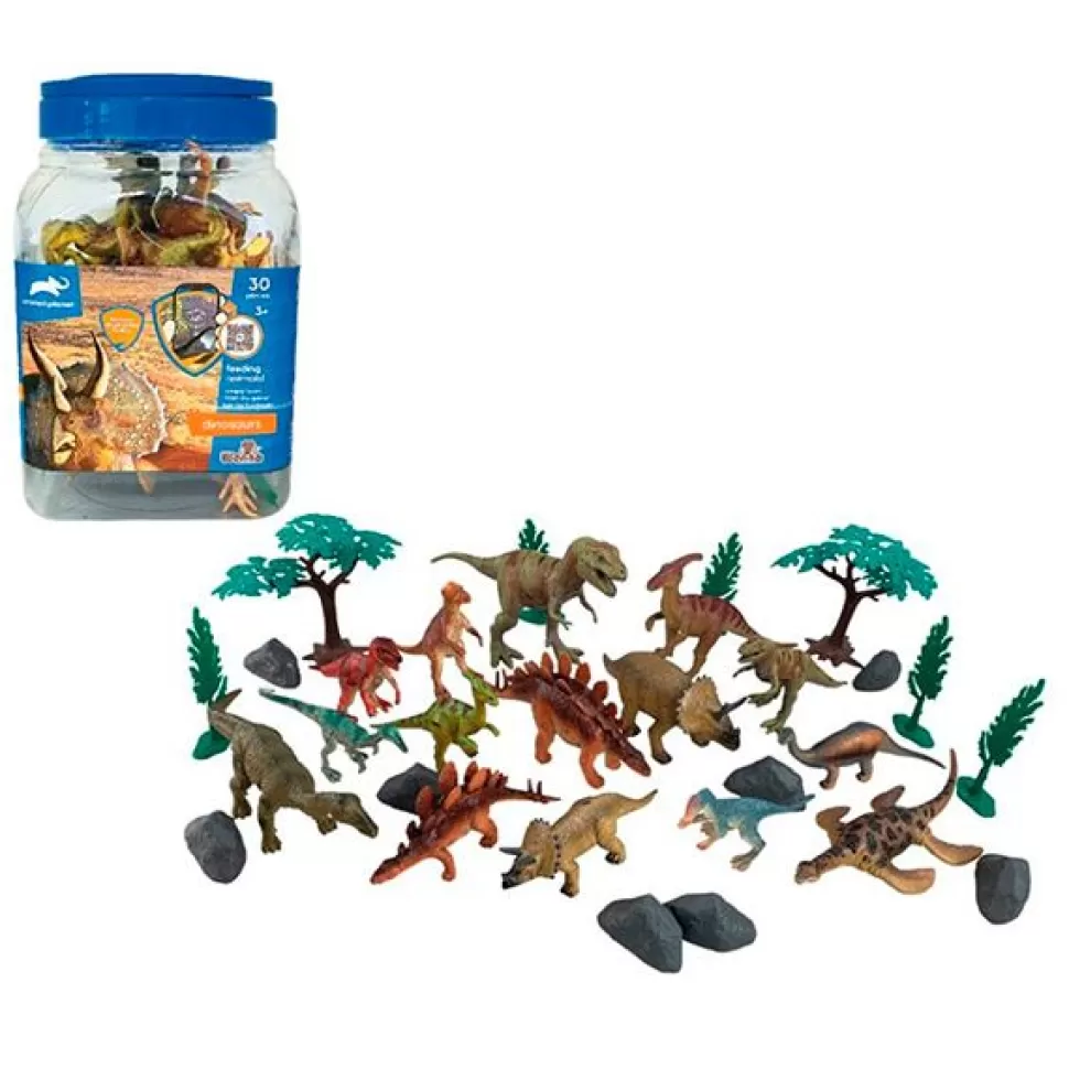 Brinquedos Discovery Discovery Channel Pack 30P Dinossauros< Brinquedos De Dinossauros