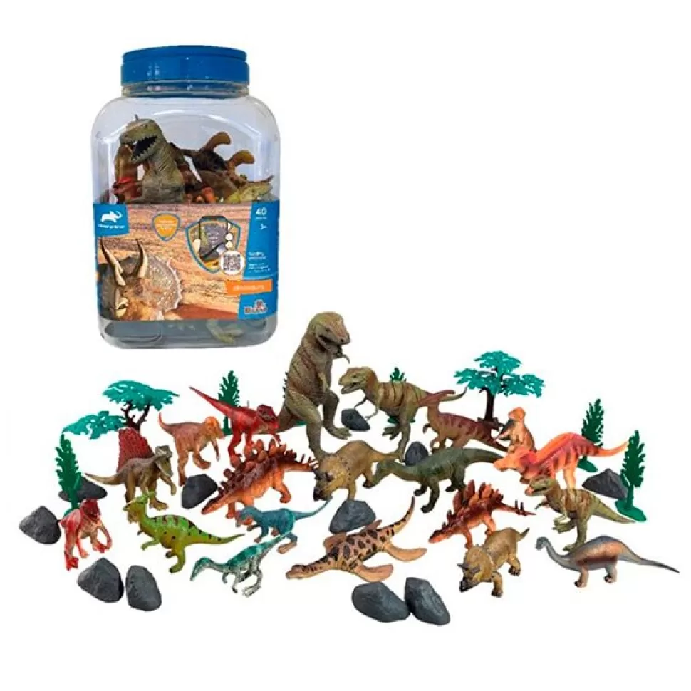 Brinquedos Discovery Discovery Channel Pack 40P Dinossauros< Brinquedos De Dinossauros