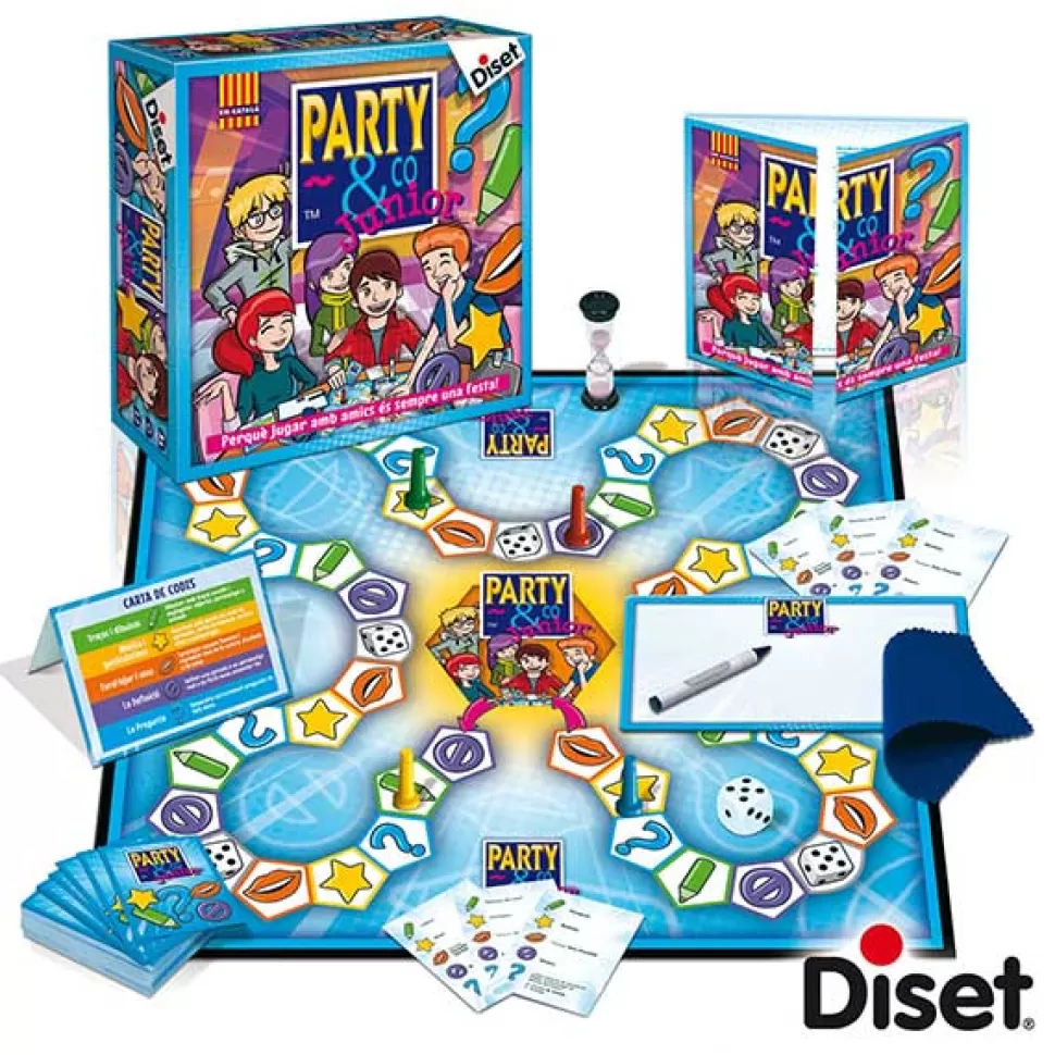 Shop Brinquedos Diset Diset Jogo Party Co Edicao Junior Catalao