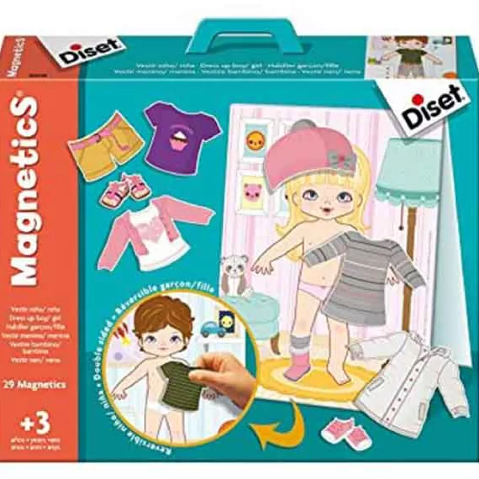 Hot Brinquedos Diset Diset Magnetismo Vestido De Menino-Menina