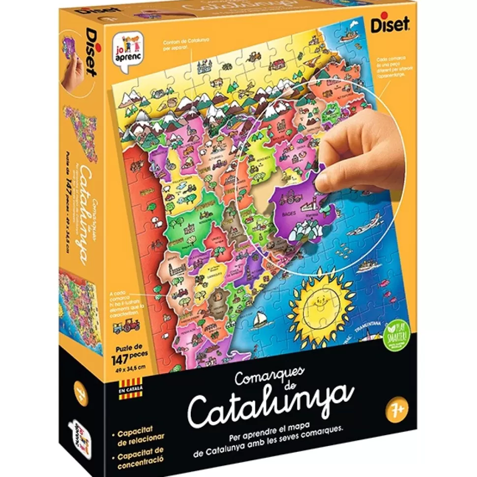 Cheap Brinquedos Diset Diset Puzzle Condados Da Catalunha