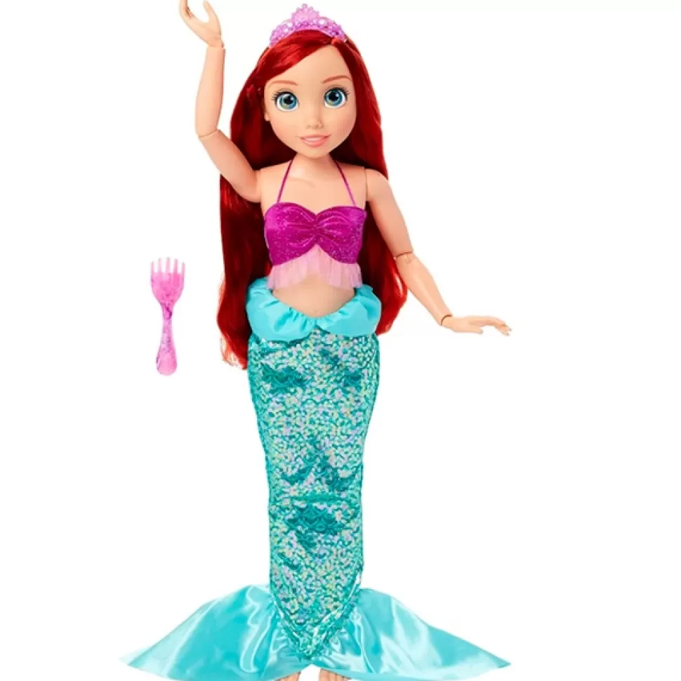 Brinquedos Disney Disney Boneca Ariel A Pequena Sereia 80Cm< Bonecas Para Pentear