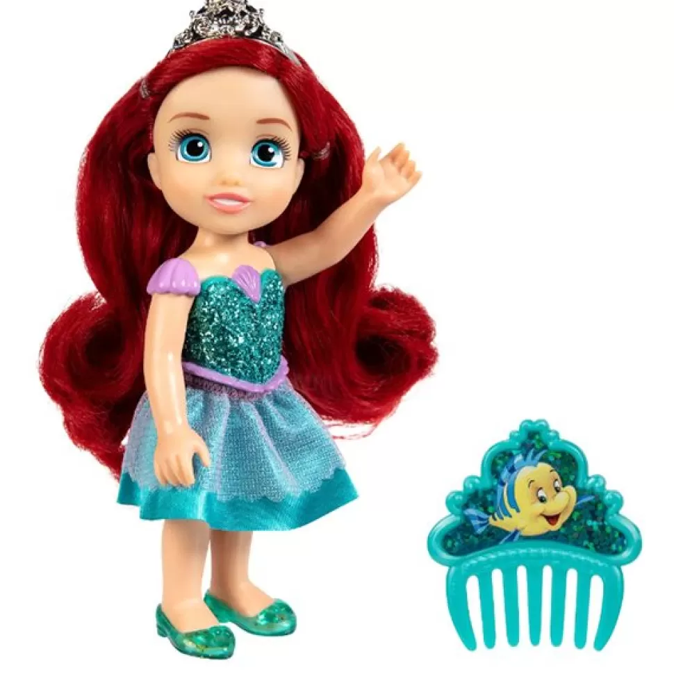 Brinquedos Disney Disney Boneca Ariel Mini Princesa 15Cm< Bonecas Para Pentear