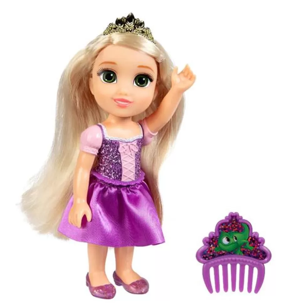 Brinquedos Disney Disney Boneca Rapunzel Mini Princesa 15Cm< Bonecas Para Pentear