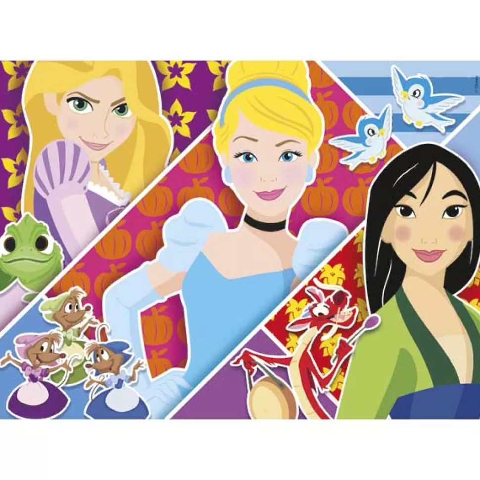 Hot Brinquedos Disney Disney Puzzle 2X20P Princesas