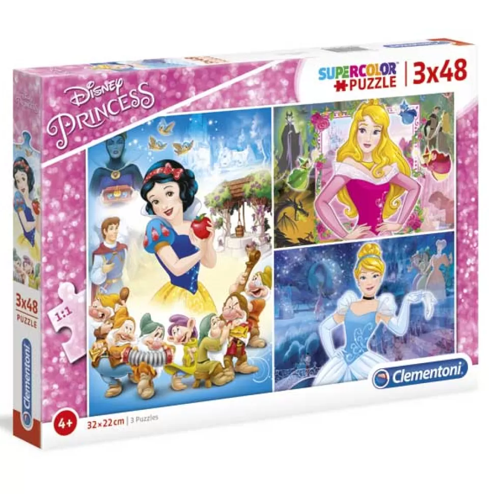 Online Brinquedos Disney Disney Puzzle 3X48P Princesas