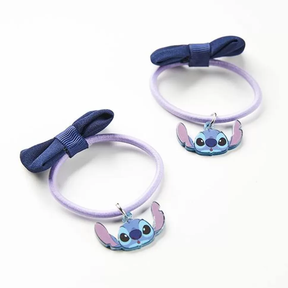 Fashion Brinquedos Disney Disney Stitch Elasticos Com Laco De Cabelo