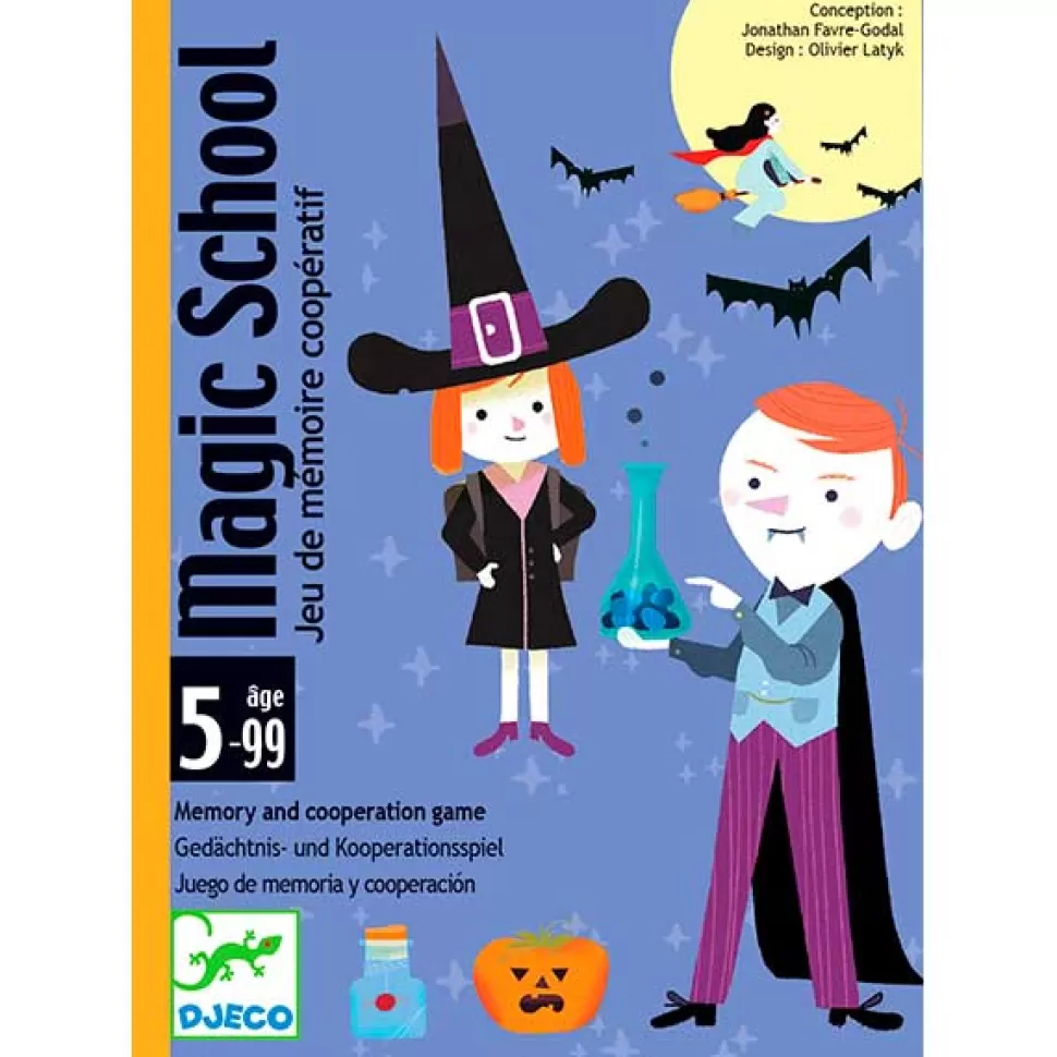 Shop Brinquedos Djeco Djeco Cartoes Magic School