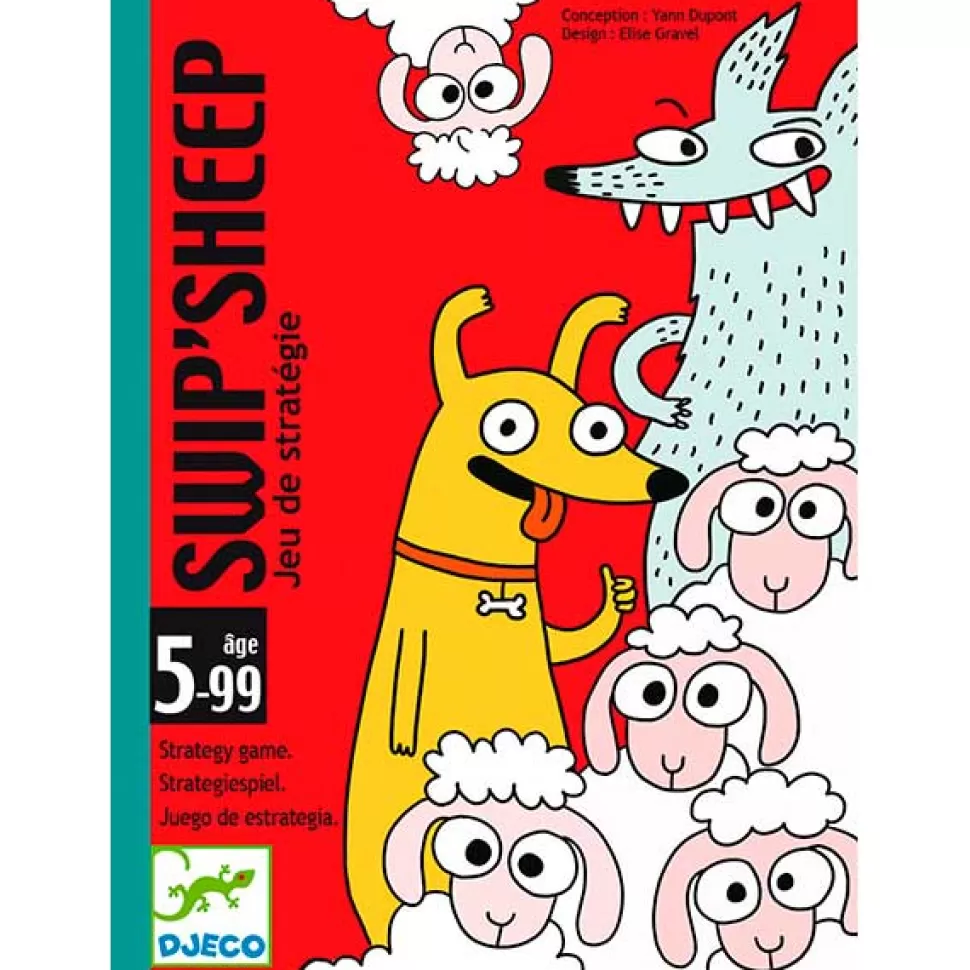 Hot Brinquedos Djeco Djeco Cartoes Swip'Sheep