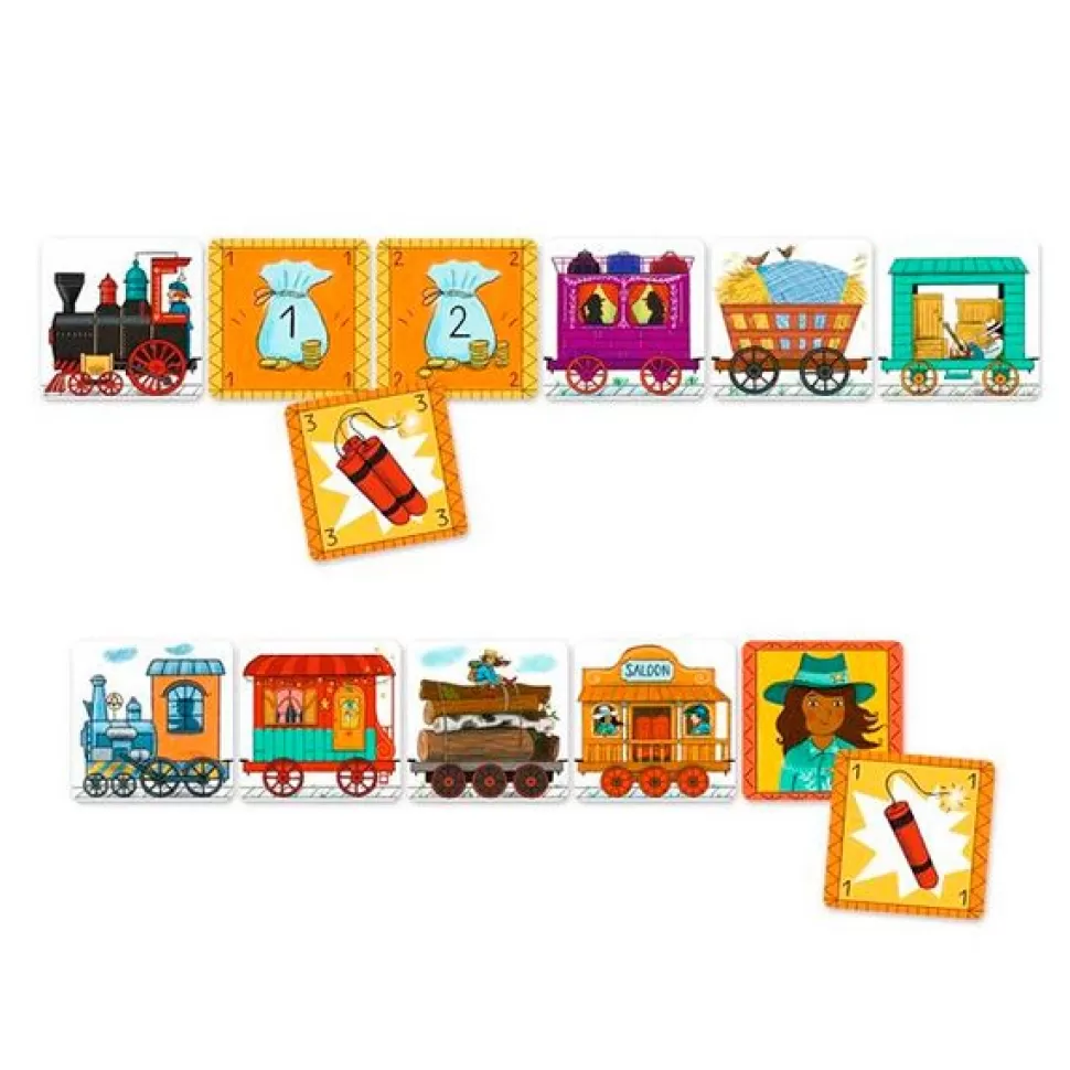New Brinquedos Djeco Djeco Jogo Cartas Golden Train