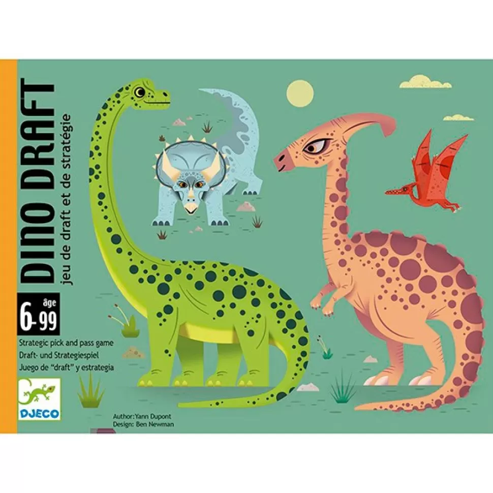 Outlet Brinquedos Djeco Djeco Jogo De Cartas Dino Draft