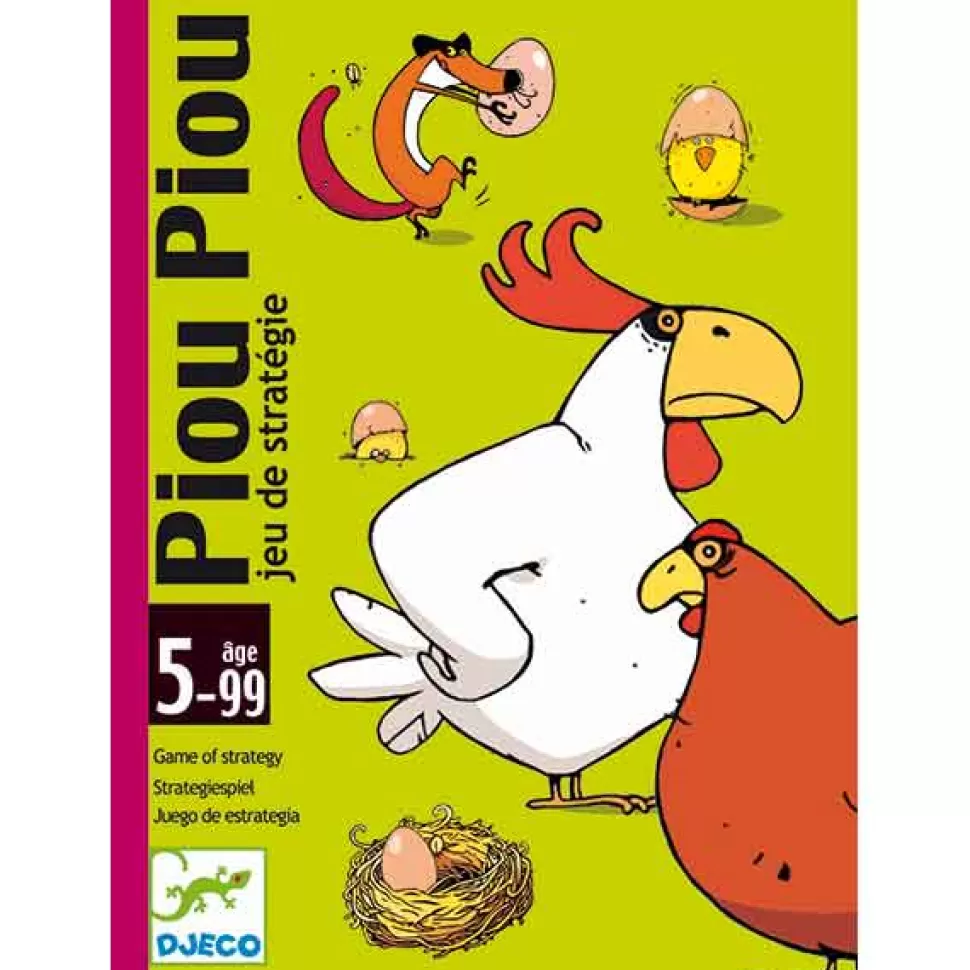 Hot Brinquedos Djeco Djeco Jogo De Cartas Piou Piou