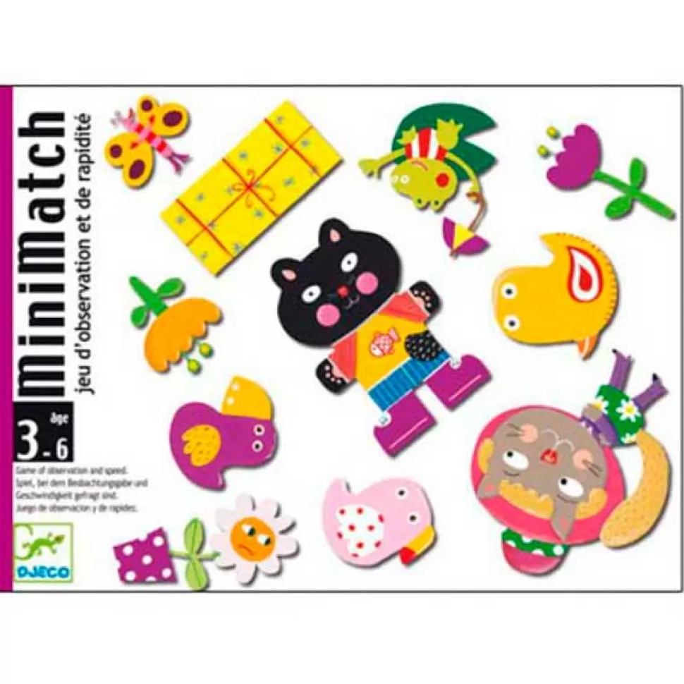 Flash Sale Brinquedos Djeco Djeco Jogo De Tabuleiro De Cartas Minimatch
