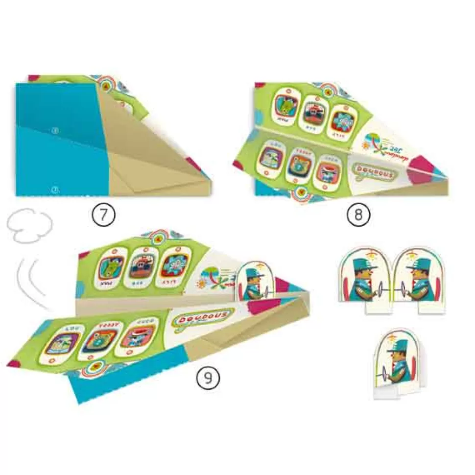Hot Brinquedos Djeco Djeco Origami Origami Game Planes