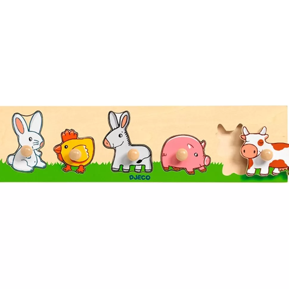 Fashion Brinquedos Djeco Djeco Puzzle Farm'N'Co