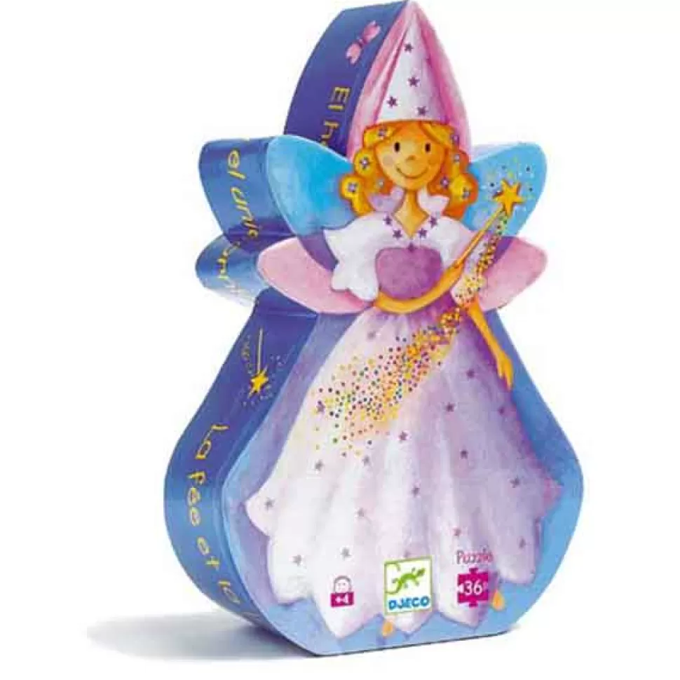 Store Brinquedos Djeco Djeco Quebra-Cabeca 36P A Fada E O Unicórnio