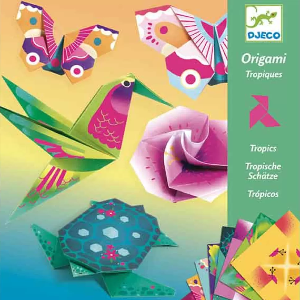 Hot Brinquedos Djeco Djeco Tropicos De Origami