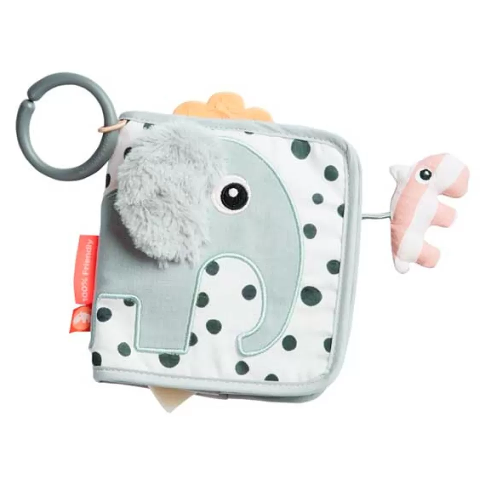 New Brinquedos Done By Deer Done By Deer Livro De Atividades Elefante Elphee Cinza