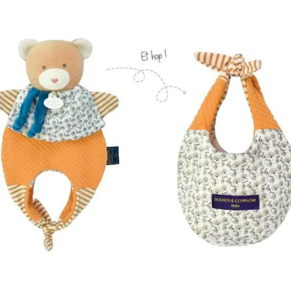 Store Brinquedos Doudou Et Compagnie Doudou Bolsa Urso 30 Cm