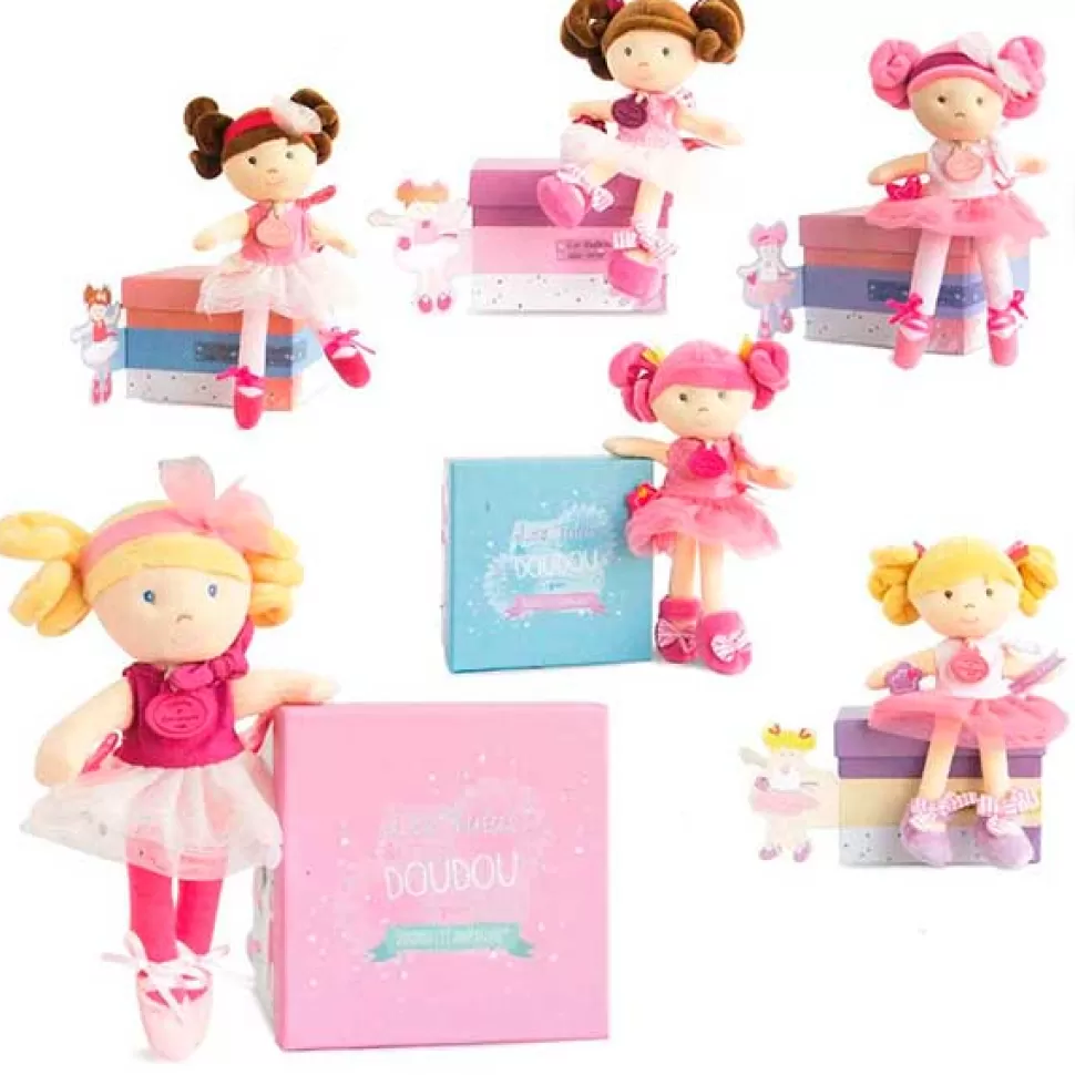 Brinquedos Doudou Et Compagnie Doudou Boneca Com Tutu Na Caixa< Bonecas De Pano