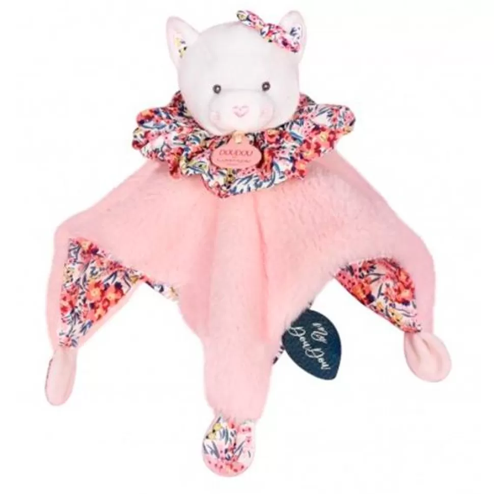 Hot Brinquedos Doudou Et Compagnie Doudou Gatinho Rosa Bola 25Cm