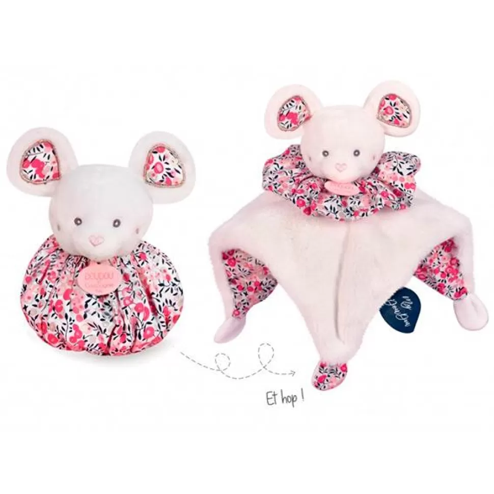 Online Brinquedos Doudou Et Compagnie Doudou Rato Rosa Bola 25Cm