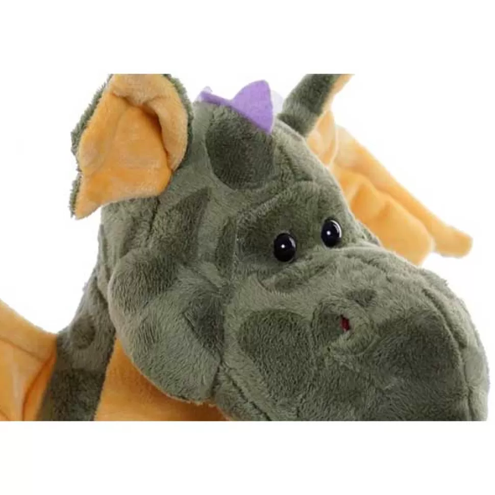 Outlet Brinquedos Item Dragao Verde De Peluche 37Cm