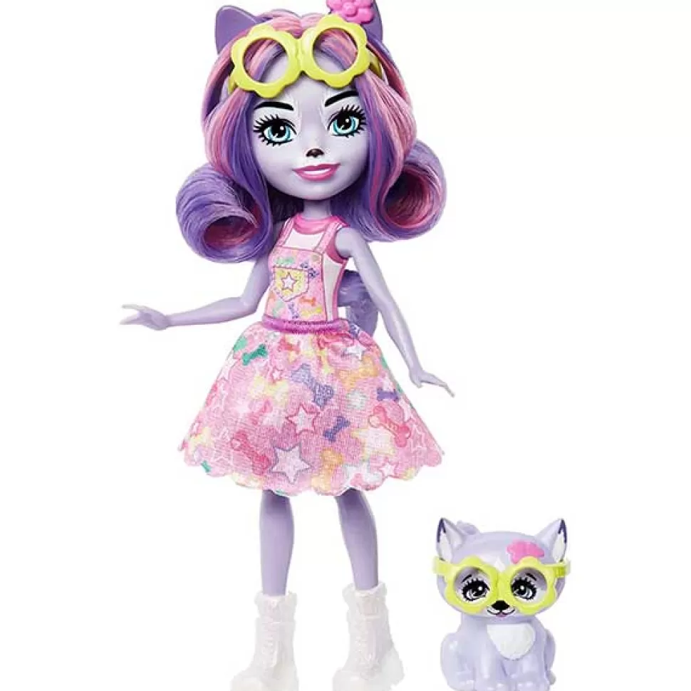 Outlet Brinquedos Enchantimals Enchantimals Boneca Hadley Husky Dog E Sleeder
