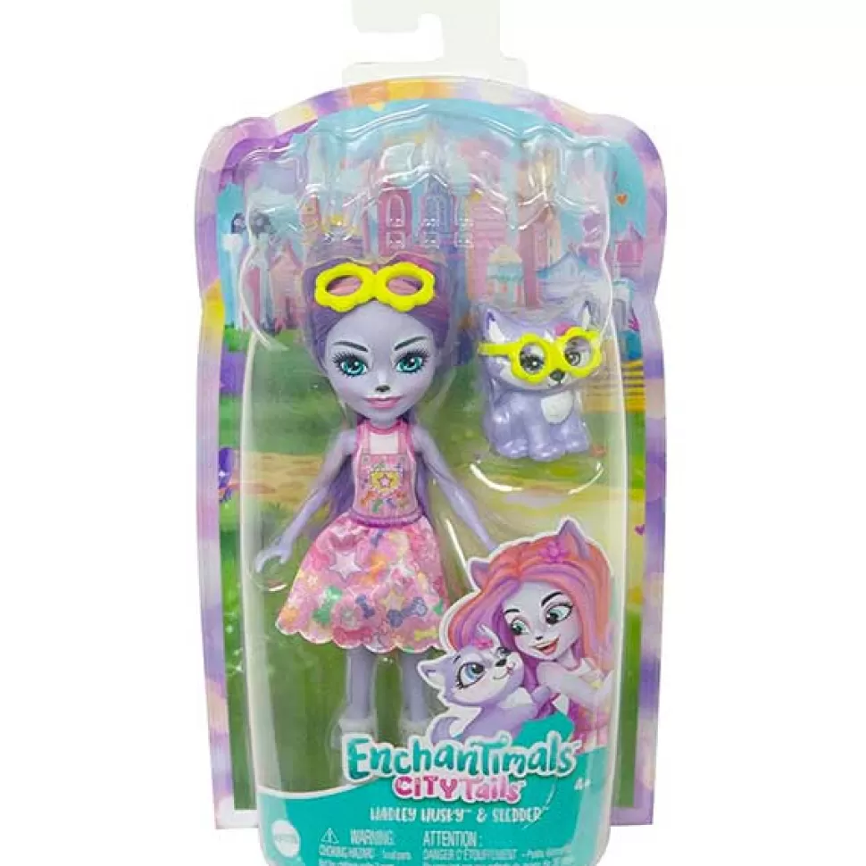 Outlet Brinquedos Enchantimals Enchantimals Boneca Hadley Husky Dog E Sleeder
