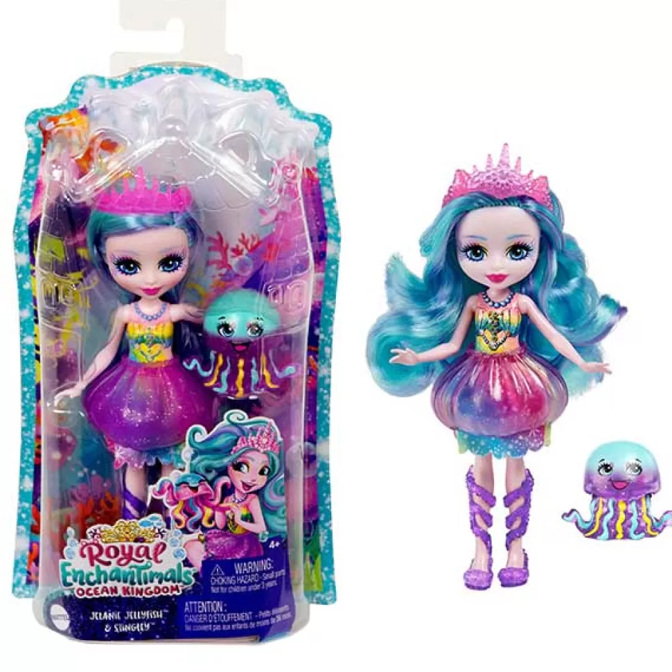 Fashion Brinquedos Enchantimals Enchantimals Boneca Jelanie Jellyfish