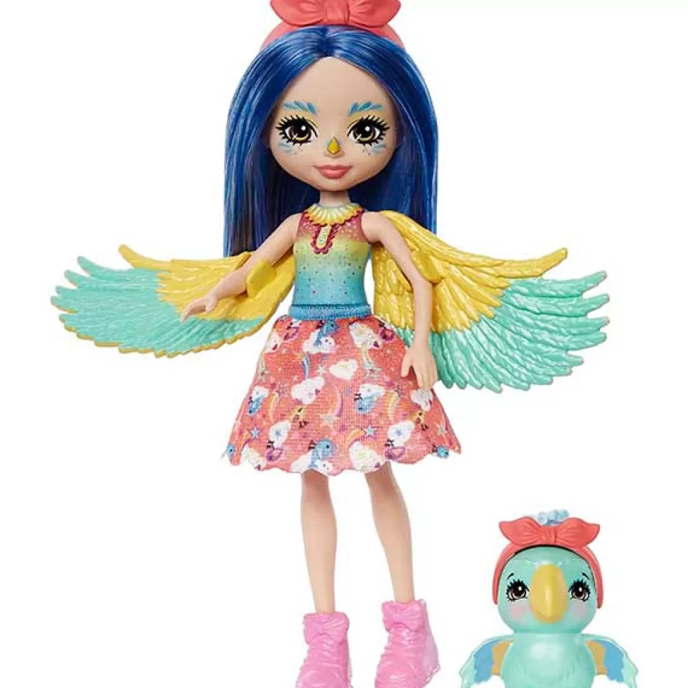 Store Brinquedos Enchantimals Enchantimals Boneca Prita Parakeet E Flutter
