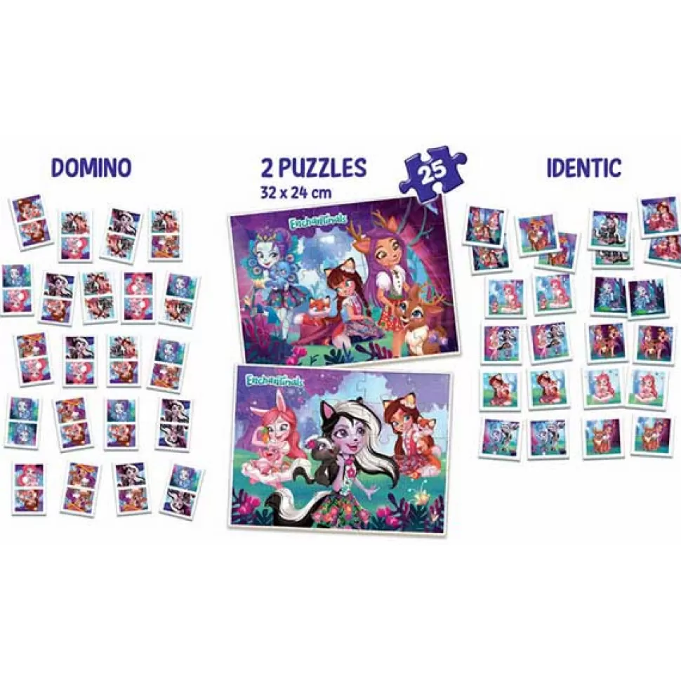 Best Brinquedos Enchantimals Enchantimals Jogo De Tabuleiro Superpack 4En1