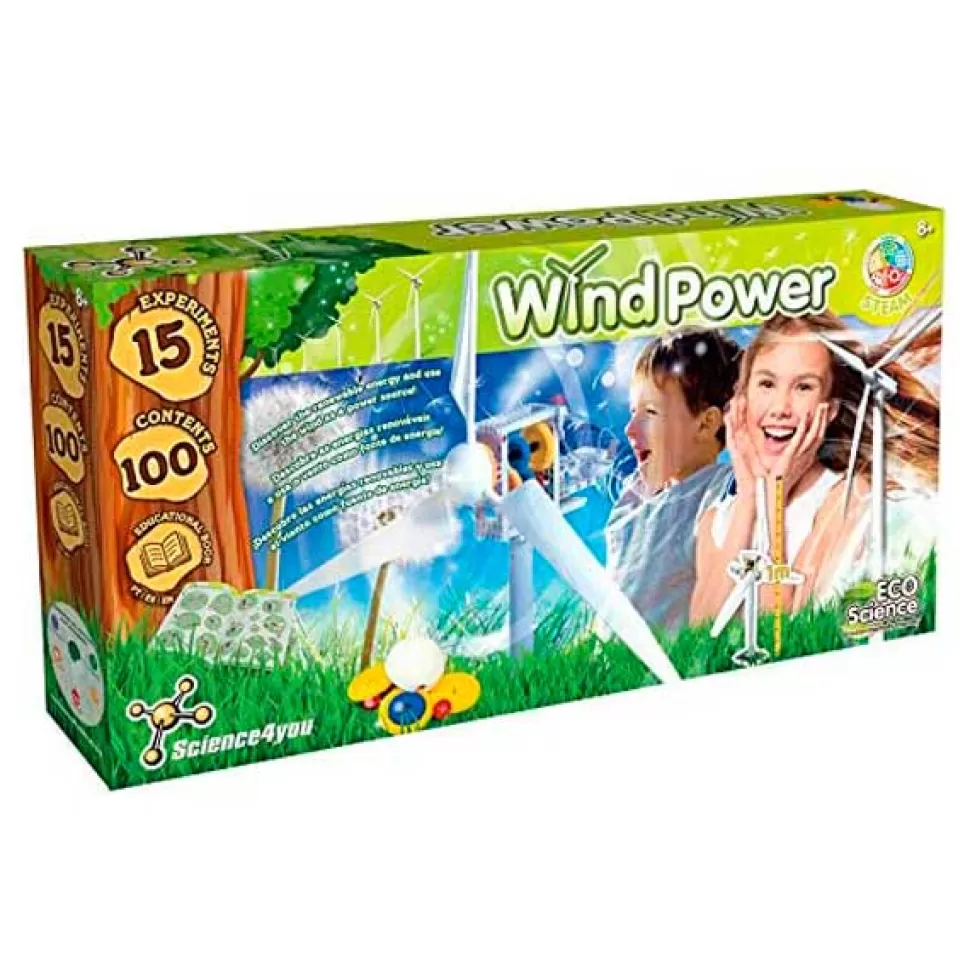 Brinquedos Science4you Energia Eolica Wind Power< Brinquedos Científicos