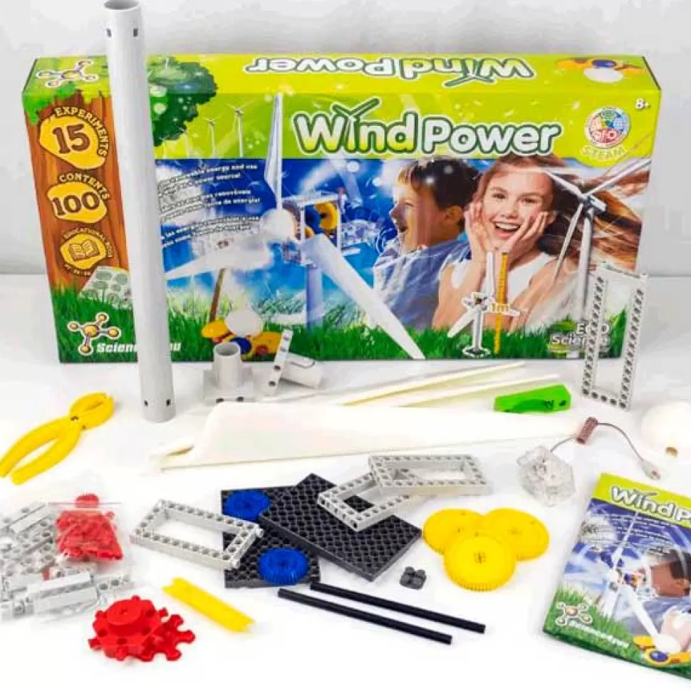 Brinquedos Science4you Energia Eolica Wind Power< Brinquedos Científicos