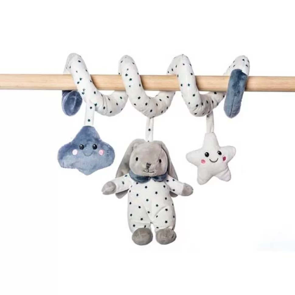 Flash Sale Brinquedos Artesavi Espiral Infantil Baby Coelho Estrelas Azul