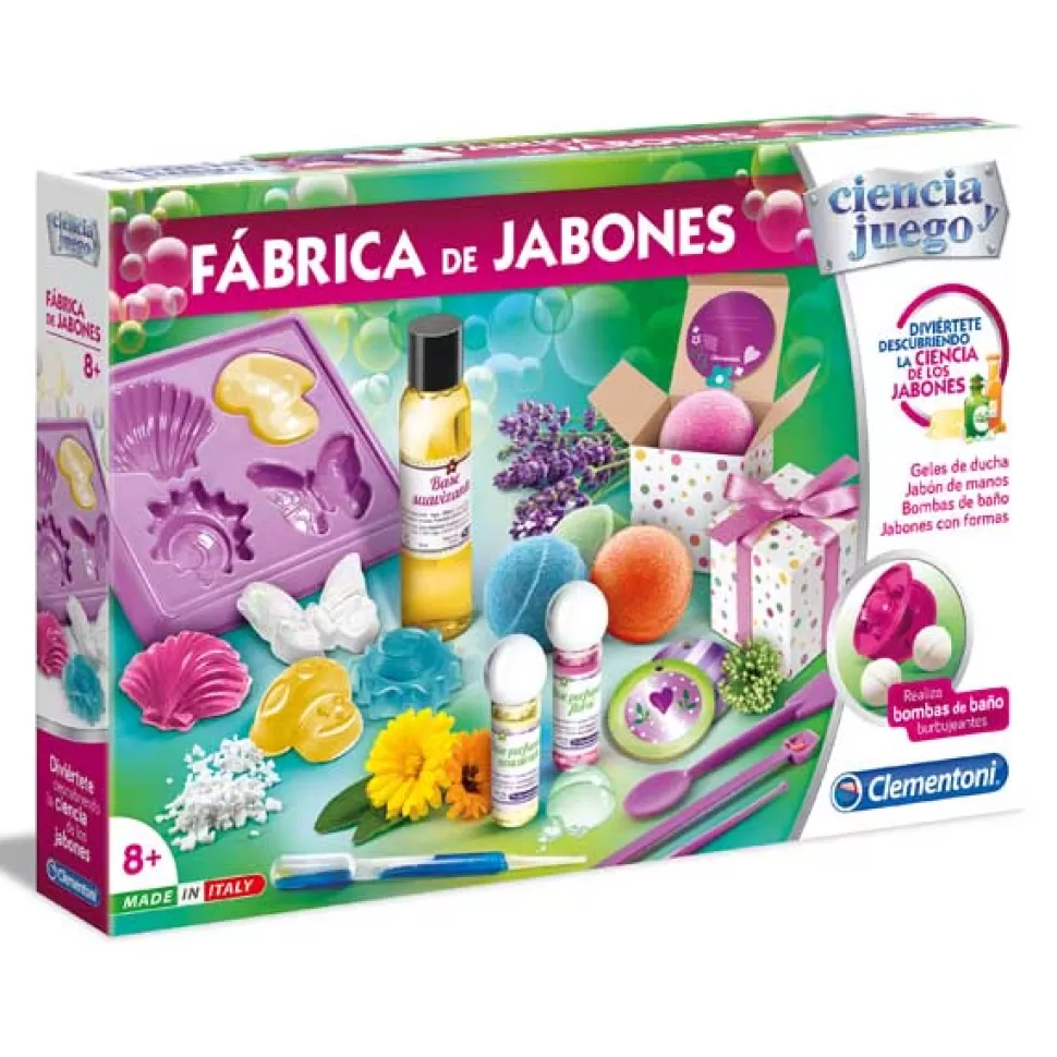 Brinquedos Clementoni Fabrica De Sabao< Brinquedos Científicos
