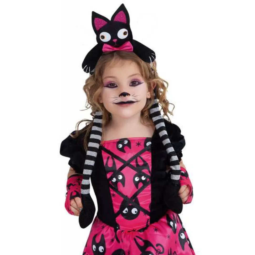 Brinquedos Rubies Faixa Cabeca Gatinho Preto Orelhas Magicas< Disfarces De Animais