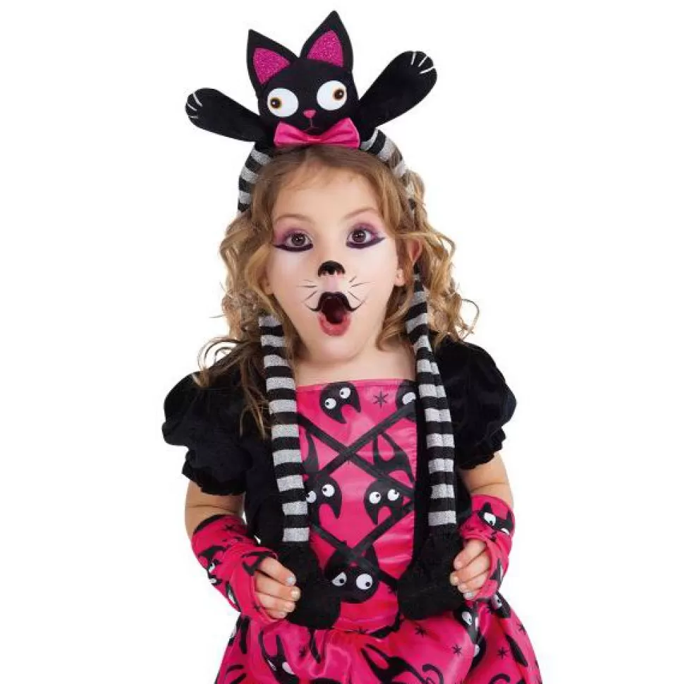Brinquedos Rubies Faixa Cabeca Gatinho Preto Orelhas Magicas< Disfarces De Animais