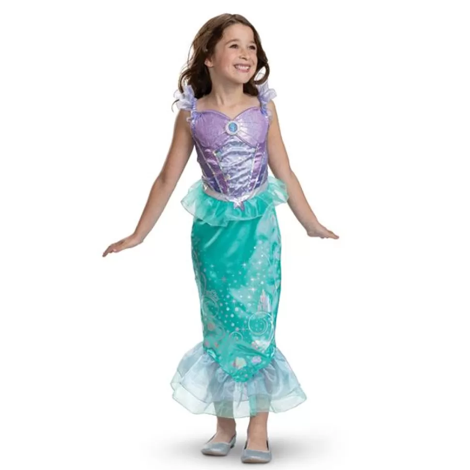 Cheap Brinquedos Disney Fato Ariel Classic 100º Aniversario 7-8 Anos